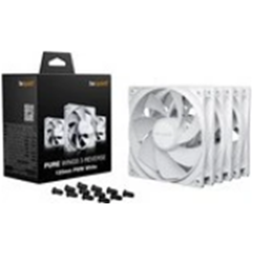 Kit Ventilatoare Be quiet! Pure Wings 3 Reverse PWM, 3 x 120 mm, White, 3 bucati