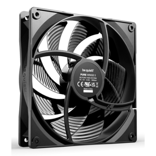 Kit Ventilatoare Be quiet! Pure Wings 3 PWM High-Speed, 3 x 140 mm, Black, 3 bucati