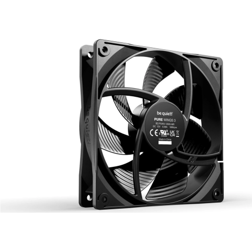 Kit Ventilatoare Be quiet! Pure Wings 3 PWM, 3 x 140 mm, Black, 3 bucati