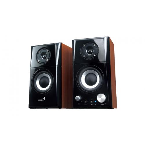 Boxe 2.0 Genius SP-HF500A II, Black-Cherry Wood