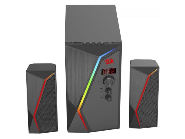 Boxe Bluetooth 2.1 Redragon Anvil Pro negre iluminare RGB