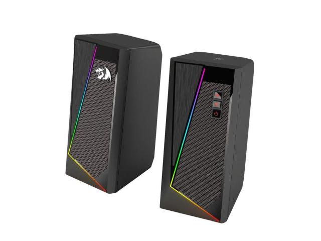 Boxe Redragon Anvil negre iluminare RGB