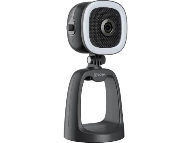 Microfon Boya BY-CM6A All-In-1 + Camera web, Black