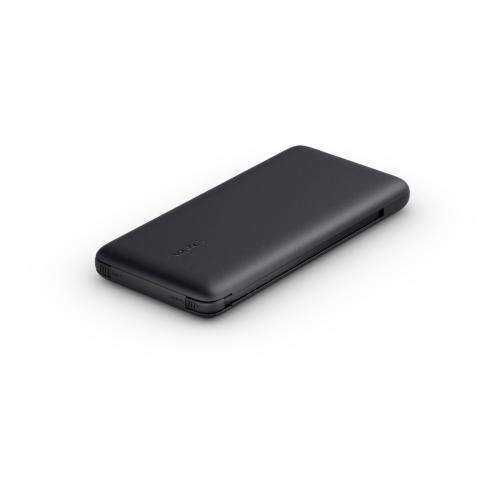 Baterie portabila Belkin BPB006BTBLK, 10000mAh, 2 x USB-C, 1 x Lightning, Black