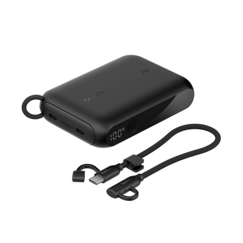 BOOSTCHARGE USB-C POWER DELIVER/POWERBANK MIT DISPLAY 10.000MAH