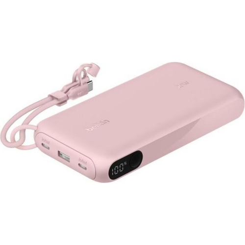BOOSTCHARGE POWER DELIVERY POWE/MIT DISPLAY 20.000MAH 20 W PINK