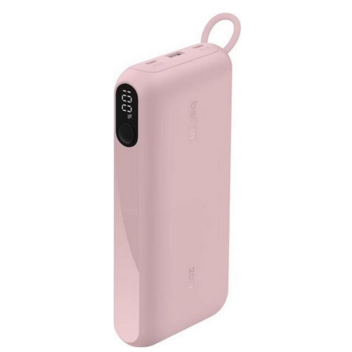 BOOSTCHARGE POWER DELIVERY POWE/MIT DISPLAY 20.000MAH 20 W PINK