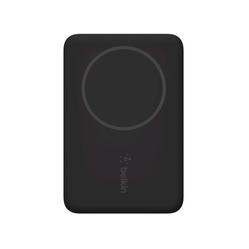Baterie portabila Belkin Boost Charge Magnetic Wireless, 2500mAh, 1 x USB-C, Black