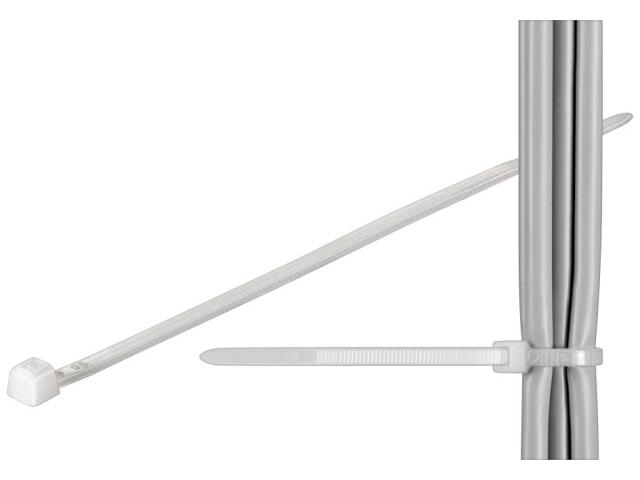 Brida (colier) 4,8x178mm, plastic, transparenta, pentru cabluri
 ELEMATIC HCT17064