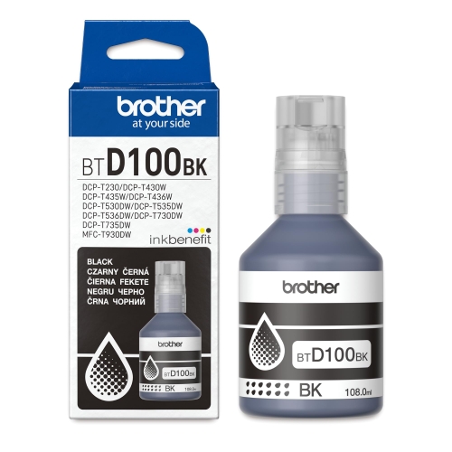 Cerneala Brother Black BTD100BK 