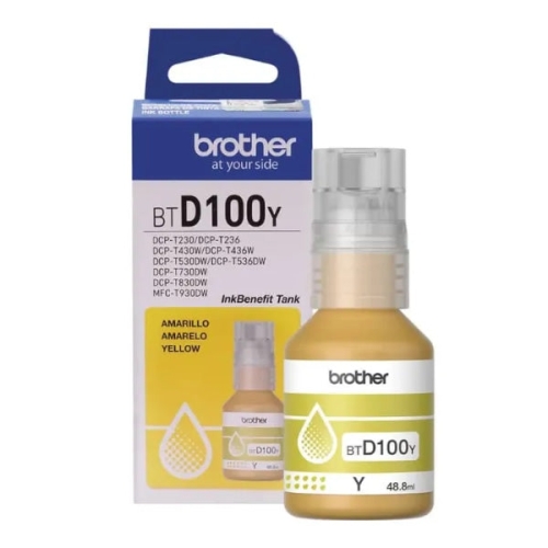 Cerneala Brother Yellow BTD100Y 