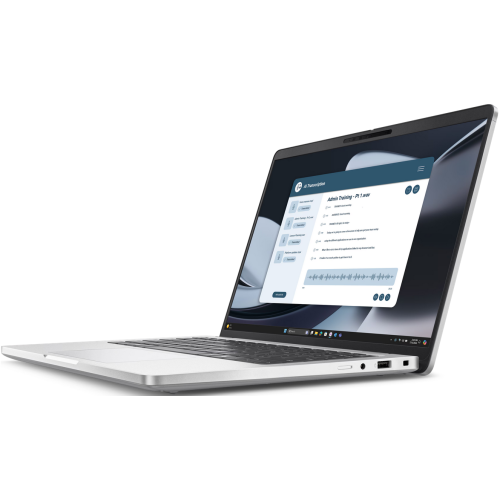 Laptop Dell Pro 14 Plus PB14255, AMD Ryzen 5 220, 14 inch, RAM 16GB, SSD 512GB, AMD Radeon 740M, Windows 11 Pro, Platinum Silver