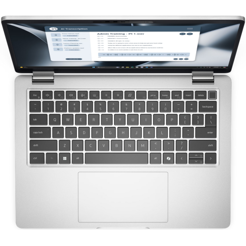 Laptop Dell Pro 13 Plus PB13255, AMD Ryzen AI 5 PRO 340, 13.3 inch, RAM 32GB, SSD 1TB, AMD Radeon 840M, Windows 11 Pro, Platinum Silver