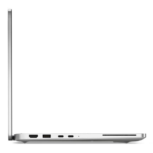 Laptop Dell Pro 13 Plus PB13255, AMD Ryzen AI 5 PRO 340, 13.3 inch, RAM 32GB, SSD 1TB, AMD Radeon 840M, Windows 11 Pro, Platinum Silver