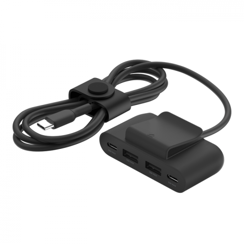 Adaptor alimentare BELKIN BoostCharge BUZ001BT2MBKB7, 2x USB-A, 2x USB-C, Black