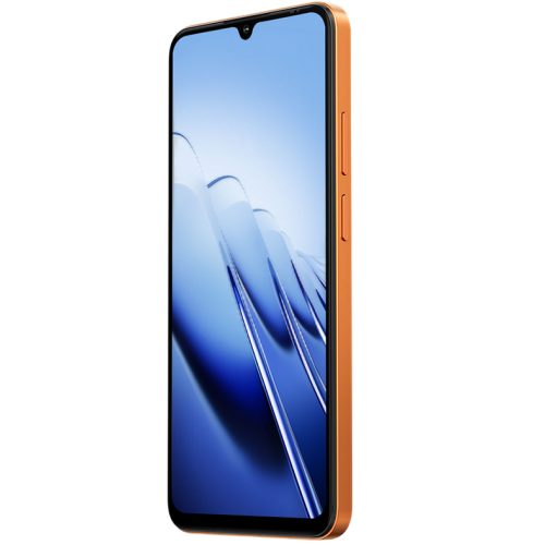 Blackview WAVE 10 LTE 6.88-inch HD IPS 720x1640 120Hz 8+128GB Unisoc UMS9230E Octa Core 1.6GHz CAM 13MP/32MP Face ID Fingerprint 5000mAh No Charger  Android 16 Sunset Orange
