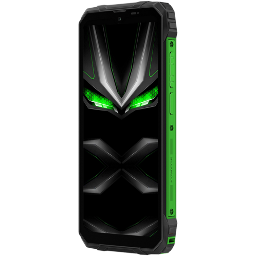Blackview FORT1 LTE 6.56-inch HD+ 1612x720 90Hz 6+256GB Unisoc T615 Octa-Core 1.8GHz 8MP Front 16+2MP Rear NFC MIL-STD-810H 10000mAh Fingerprint  Android 15 Green