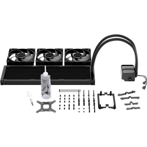 Cooler procesor Be quiet! Silent Loop 3, ARGB LED, 3 x 140 mm, Black