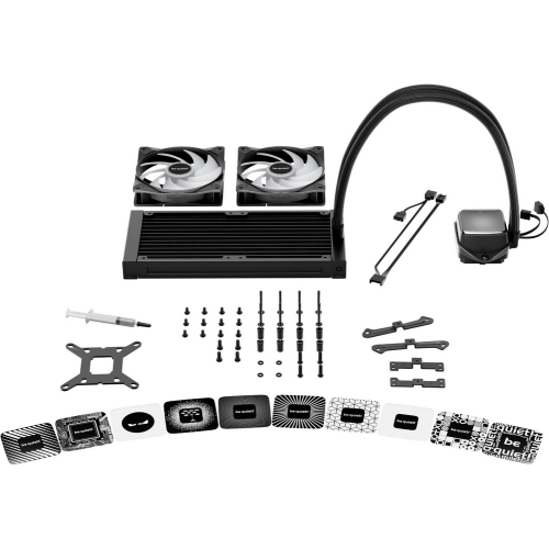 Cooler procesor Be quiet! Pure Loop 3 LX, ARGB LED, 2 x 120 mm, Black