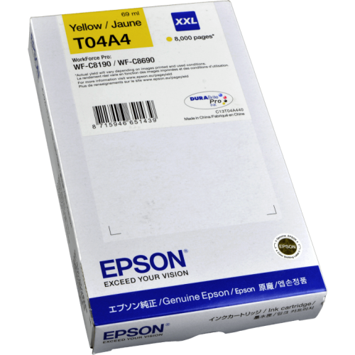 Cartus Cerneala Epson Yellow C13T04A440