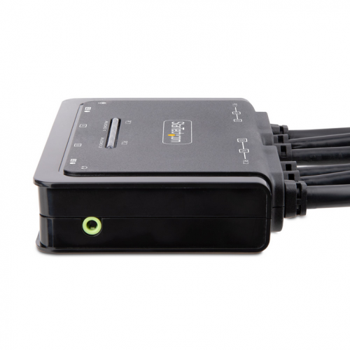 Switch KVM Startech C2-DD46-UA2-CBL-KVM, 1.5m, Black