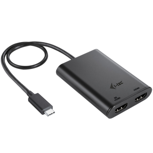 USB-C DUAL 4K/60HZ (SINGLE/8K/30HZ) HDMI VIDEO ADAPTER