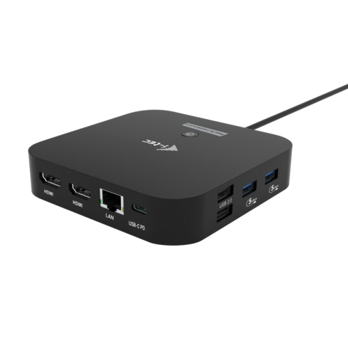 i-tec USB-C 2x HDMI Dock PD/Dual HDMI Dock. Station PD 100W