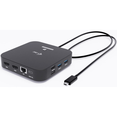 i-tec USB-C 2x HDMI Dock PD/Dual HDMI Dock. Station PD 100W