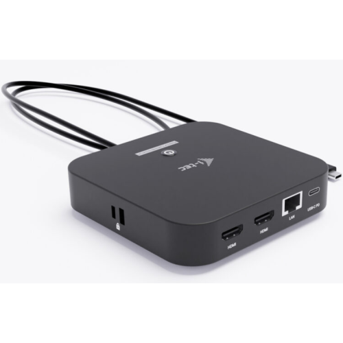 i-tec USB-C 2x HDMI Dock 100W/PD 100W + i-tec Charger 100W
