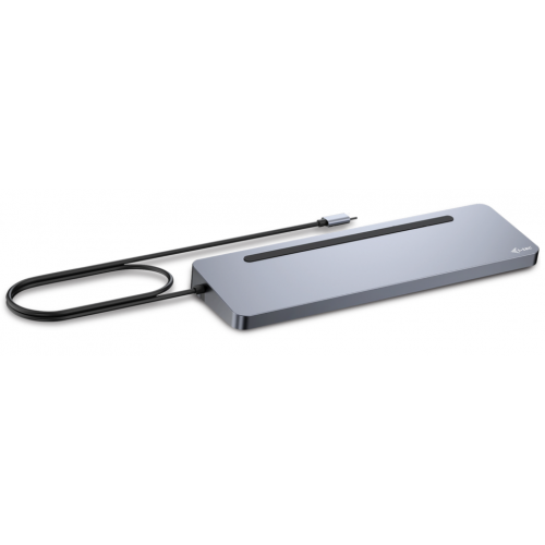 Docking Station ITEC C31FLAT2PDPRO100W, Silver
