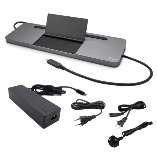 Docking Station I-TEC C31FLATPRO100, Black