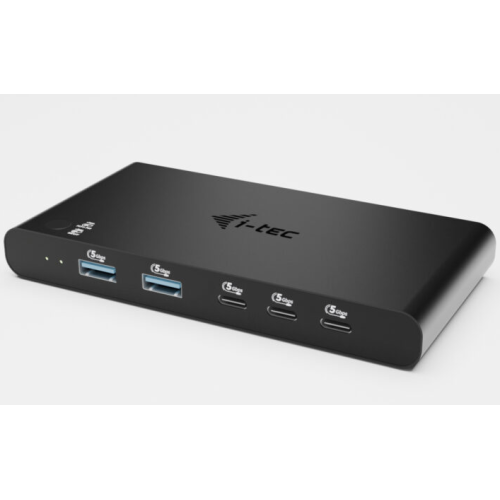 I-TEC KVM HDMI DOCK FOR 2 HOSTS/POWER DELIVERY 2X 100W