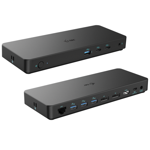 Docking Station I-TEC C31TRIPLEDOCKPDPRO2, Black