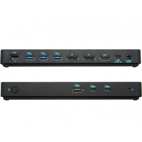 Docking Station I-TEC C31TRIPLEDOCKPDPRO2, Black