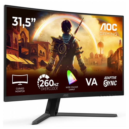Monitor LED Curbat AOC C32G42ZE, 31.5 inch, 1920 x 1080 pixeli, 4 ms GtG, Black