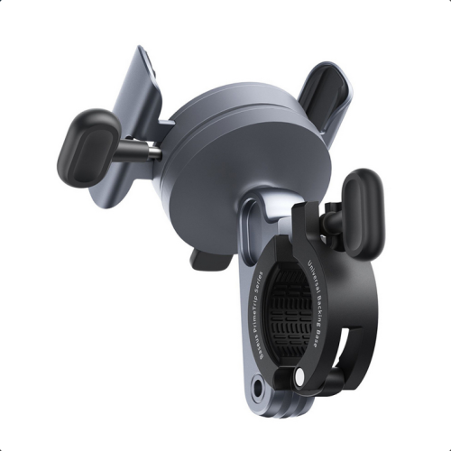 SUPORT bicicleta Baseus PrimeTrip pt SmartPhone, fixare de bare de diferite dimensiuni, metalic, negru 