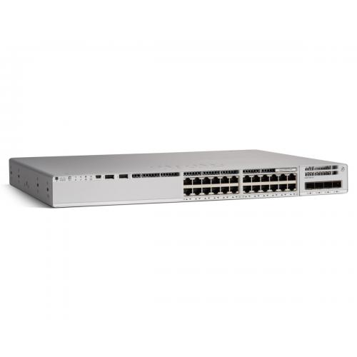 Switch Cisco Catalyst C9200-24P-A, 24 porturi, PoE+