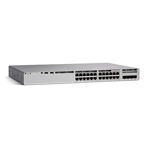 Switch Cisco Catalyst C9200L-24P-4X-E, 24 porturi, PoE+