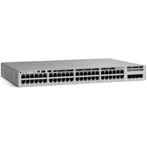 Switch Cisco Catalyst C9200L-48PL-4G-A, 48 porturi, PoE+