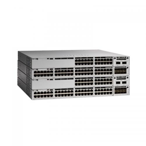 Switch Cisco Catalyst C9300L-48P-4X-E, 48 Porturi, PoE