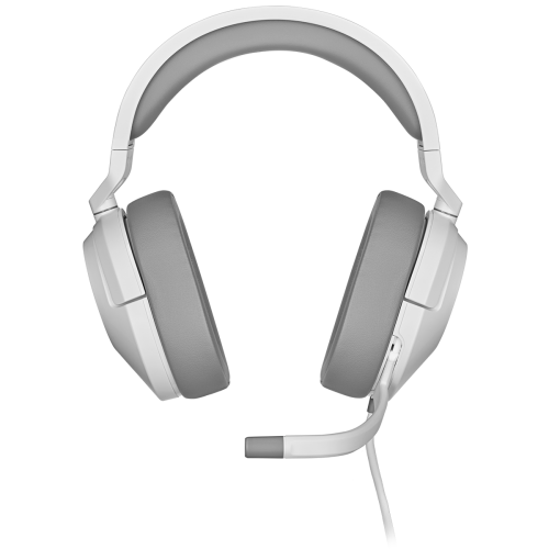 Casti cu microfon Corsair HS55 Surround, 3.5mm jack/USB-A, White