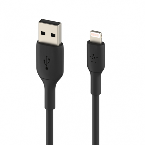 Cablu de date Belkin Boost Charge, USB-A - Lightning, 3m, Black