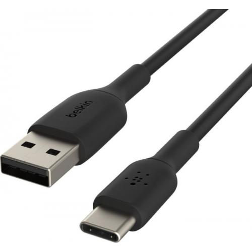 Cablu de date Belkin Boost Charge, USB 2.0 - USB-C, 2m, Black