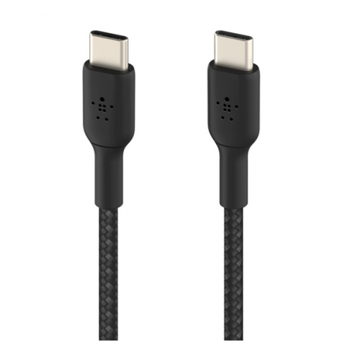 Cablu de date Belkin CAB004BT2MBK, USB-C male - USB-C male, 2m, Back