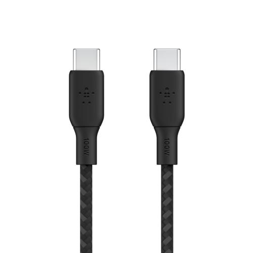 Cablu de date Belkin CAB014BT2MBK, USB-C - USB-C, 2m, Black