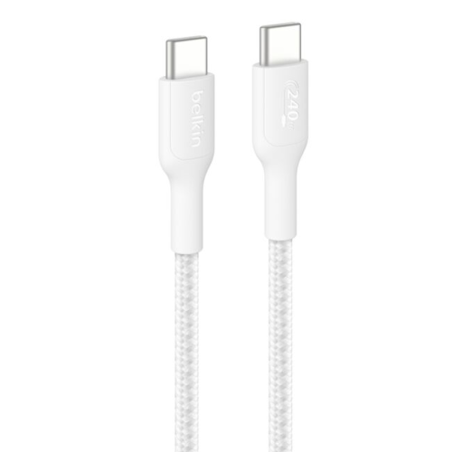 BELKIN BOOST CHARGE 240W GEFLOC/USB-C / USB-C-KABEL 1M WEI