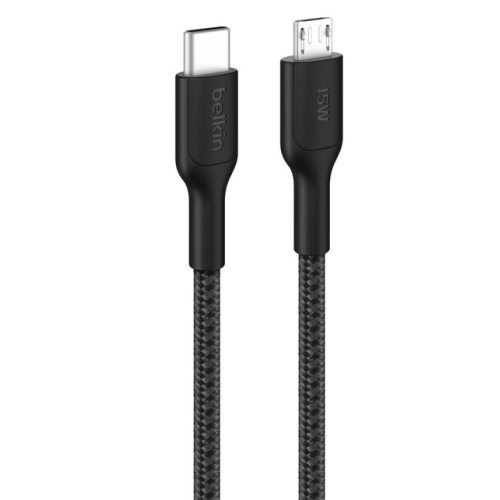 BELKIN BOOSTCHARGE PRO GEFLOCHT/USB-C AUF MICRO-USB-KABEL 1 M SC