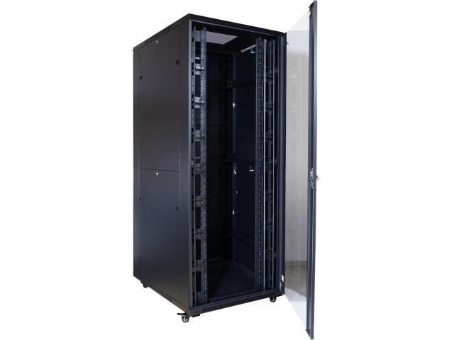 Rack Inter-Tech SNB-8142, 19inch, 42U, 800x1000mm, Black