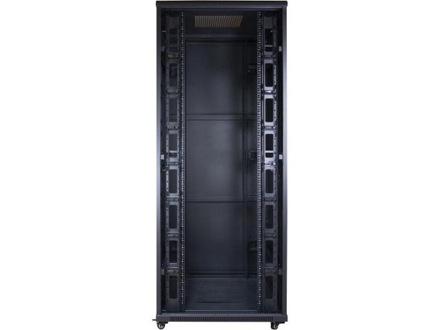 Rack Inter-Tech SNB-8142, 19inch, 42U, 800x1000mm, Black