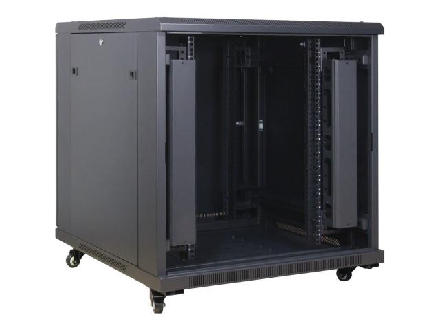 Rack Inter-Tech SNB-8815, 19inch, 15U, 800x800mm, Black